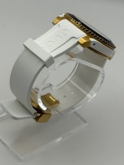 Versace Mens Versace Dominus IP Gunmetal 49mm Strap Fashion Watch