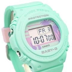 Casio BABY-G BGD-570BC-3 80’s Beach Colors Pastel Blue Wrist Watch Women babyg