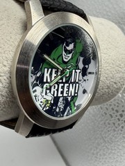 Armitron 880/015 Green Lantern Mens Watch New Battery 42MM 8.75″ Keep It Green