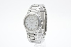 [Exc+5] Baume & Mercier Riviera 5131 Quartz Men’s Watch 35mm White Dial Japan