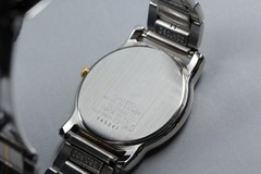Vintage 1997【N MINT】 SEIKO Lucent 5E21-6E00 Roman Quartz 30mm Unisex Watch JAPAN
