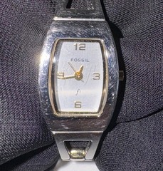 Fossil F2 Ladies Quartz Crystal Wristwatch ES9382 Gold/Silver Two Tone Band