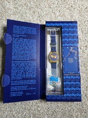 Swatch I.O.C. 100 Years 1994 SCZ101 Pack Chrono 38mm Olympic Special Atlanta NOS