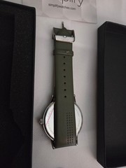 Simplify Watch 5100 Leather Band Watch Satin finished metal case Quartz movement
