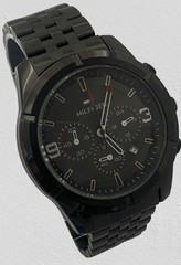 Luxury Tommy Hilfiger Chronograph 4 o’clock Date Display Quartz Men’s Wristwatch