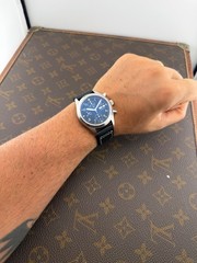 IWC Pilot Chronograph Der Fliegerchronograph Steel Stainless Case Swiss Made