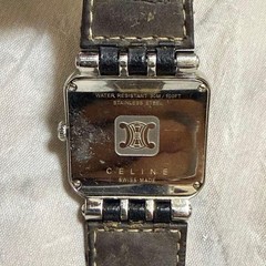 [Rare] Celine CELINE La Paris Set Black Women’s Watch