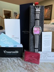 Trafford Watch Co Crossroads Bauhinia Automatic Watch Limited Edition Rare MINT
