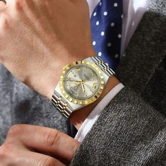 Men Luminous Waterproof Quartz Watch Stainless Steel Business Luxury Date Wristw