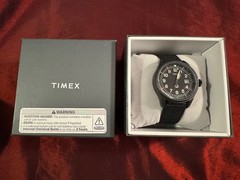 Timex Expedition North Traprock Quartz Black Dial Men’s Watch TW2W23400 (New)