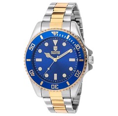 Montres Prestige Norellis X Invicta Men’s Watch 42mm Two Tone/Blue MPW-0084 New