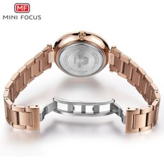 2017 MINI FOCUS Women Ladies Luxury Brand Quartz Watch Stainless Steel Watches