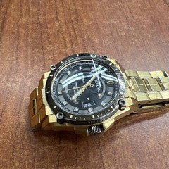 Bulova Precisionist 46mm Gold Stainless Steel Case with Gold Stainless Steel