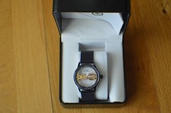 Succession Automatic Mechanical Movement Watch with Black Stainless-Steel Strap