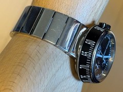 Issey Miyake Trapezoid Naoto Fukasawa Chronograph Date Quartz Seiko Watch