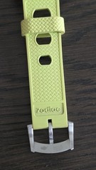 Zodiac Sea Dragon Chronograph Pink Yellow Swiss Quartz Mens Diver Watch ZS2922