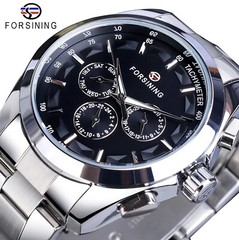Forsining Mens Luxury Watch Working sub-Dials. Waterproof. Great Gift Idea.