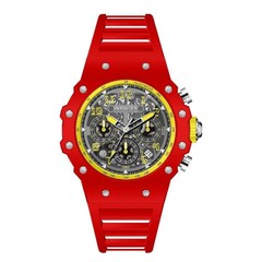 🔥 Invicta Racing Vaulthan Red w/ Yellow Men’s 44mm Watch (69659) – Brand New