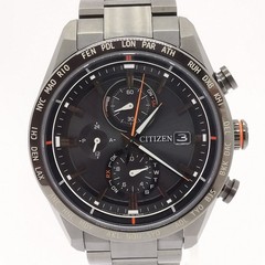 item CITIZEN Attesa ACT Line black titanium series AT8185 62E men’s wristwatch