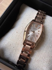 CITIZEN xC Citizen Cross Sea Eco Drive Wristwatch Sakura Pink