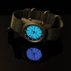 Bertucci A-2sel Super Illuminated – Ghost Gray El Dial- 354 Vintage Drab Nylon