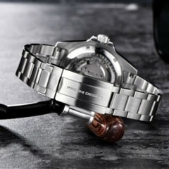 43mm NH35A PAGANI Design Automatic Men Watch Sapphire Glass Ceramic Bezel Insert
