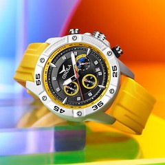 ONOLA Men’s Calendar Multifunction Chronograph Waterproof Luminous Quartz Watch
