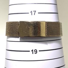 TECHNOS Wristwatch Borazon Quartz Date Display Gold Vintage Authentic From Japan