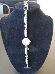 Brighton Silver Marrakesh Quartz Watch Bracelet Toggle Clasp
