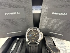 Panerai Luminor Marina 1950 3 Days PAM01359 PAM 1359 44mm Black Dial Box Paper