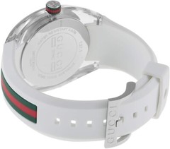 [Gucci] SYNC Sync YA137102AWhite Mens Watch Analog Silver F/S New