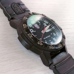 LUMINOX LEATHERBACK SEA TURTLE 0320 WATCH Glow Paint Degradation