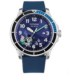 Citizen Eco Drive Disney Mickey Scuba Diving Stainless Steel Quartz Men’s Watch