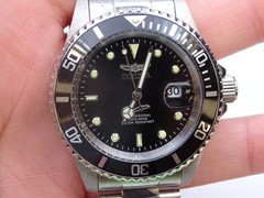 Invicta Pro-Driver Black Dial Stainless Steel 26970 Men’s Watch (18521-Time-Del)