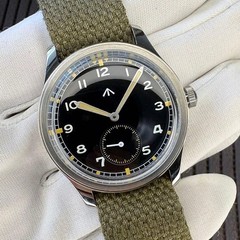 New Military Watch Hand Wound Mechanical British Army Field Watch