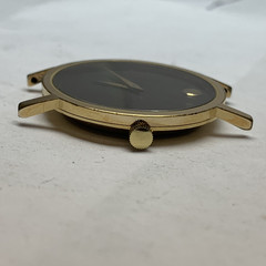 Movado Museum 87‑45‑882 Men’s Watch 30mm Minimalist Dial No Indices – Preowned