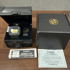 Excellent G SHOCK GW 5525A 1JF 25th Anniversary Edition