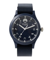 Beams Japan Kanji Dial Mt Fuji Unisex Analog Watch Indigo Black Made in Japan