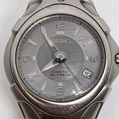 SEIKO KINETIC AUTO RELAY 5J22-0A20 Watch Wrist 20.5cm From Japan