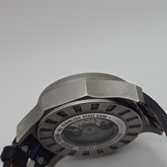 Vostok Europe Radio Room Automatic Watch Gray Blue 48mm