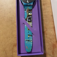 Swatch x Jean-Michel Basquiat Ishtar Wristwatch – never worn and with box