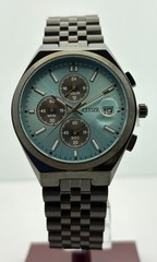 Vintage Men’s Citizen Chrono Quartz Blue Dial Sub-Sec/Date Wristwatch