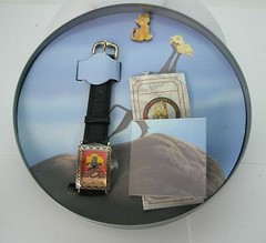 Awesome Tin Reel Boxed Lion King Watch Collectors Club Series 3 III w/pin NIB !