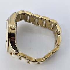 Anne Klein Women’s Watch 36MM Ceramic Swarovski Crystal 5.5″ Wrist New Battery