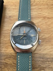 Memostar Men’s Vintage Alarm Watch Hand Winding New Watch Gecko Strap