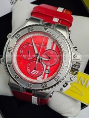 Invicta – S1 Rally – Race TEAM – Swiss Z60 Chronograph Leather Mens Watch