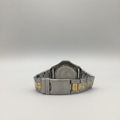 Vintage Guess Waterpro Mens Watch 37mm Two Tone Day Date New Battery 7.25″