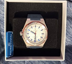 NEW! TechnoMarine Coral Legacy Men’s Watch 45mm, Red White Blue 416091 $399 MSRP