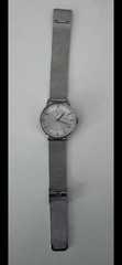 Diamond JBW J6339c Silver Watch Needs Battery Not Running