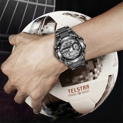 LIGE Men Watch Fashion Boys Sport Digital Wristwatch with LED Alarm Stopwatch